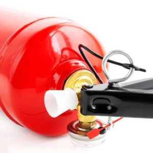 Tie Tags Fire Extinguisher